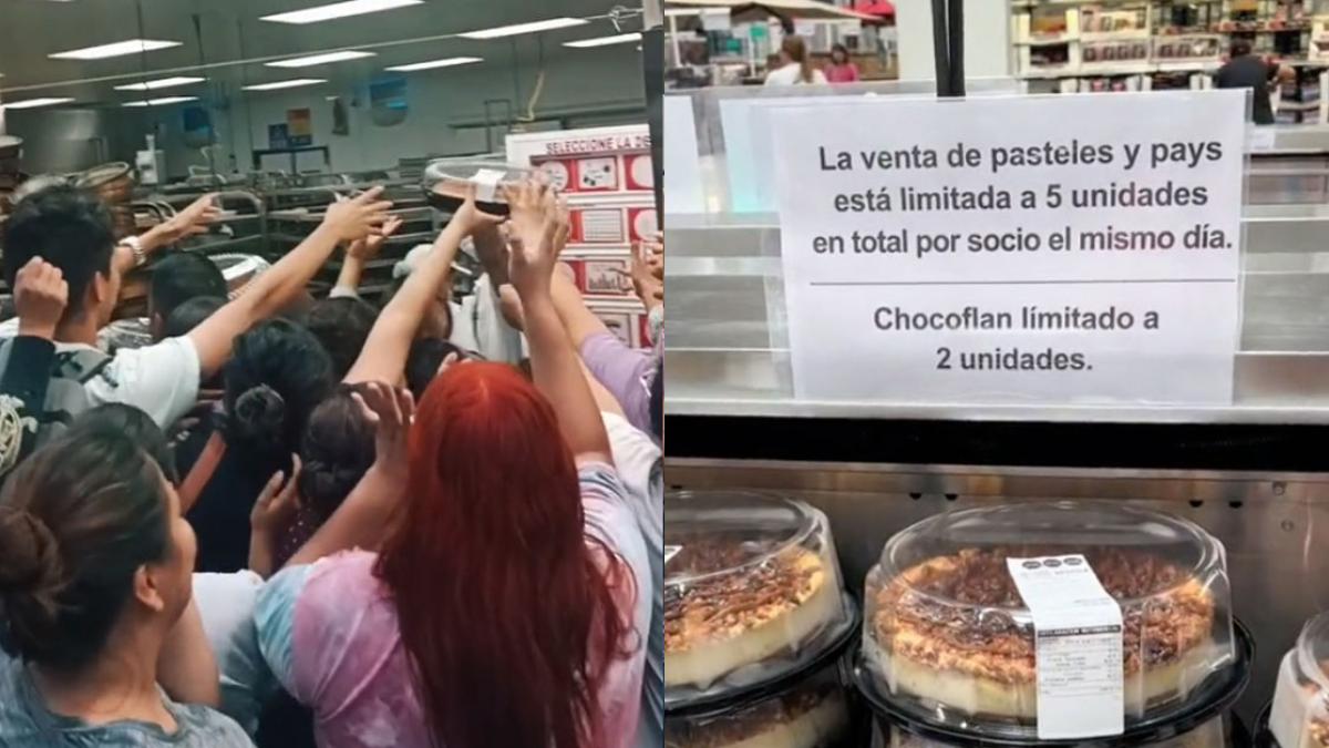 ¡Guerra de los pasteles! Captan SALVAJE pelea por los postres de Costco tras límite de venta