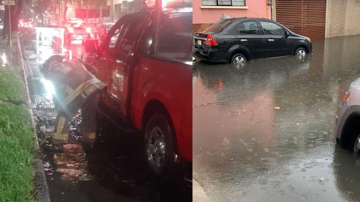 Inundaciones y encharcamientos complican vialidad este lunes 28 de agosto en CDMX │ VIDEOS