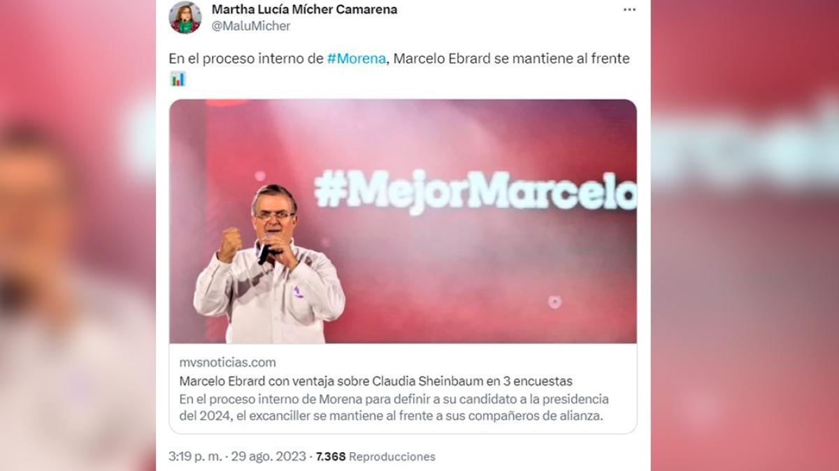 Equipo de Marcelo Ebrard incumple veda en proceso interno de Morena