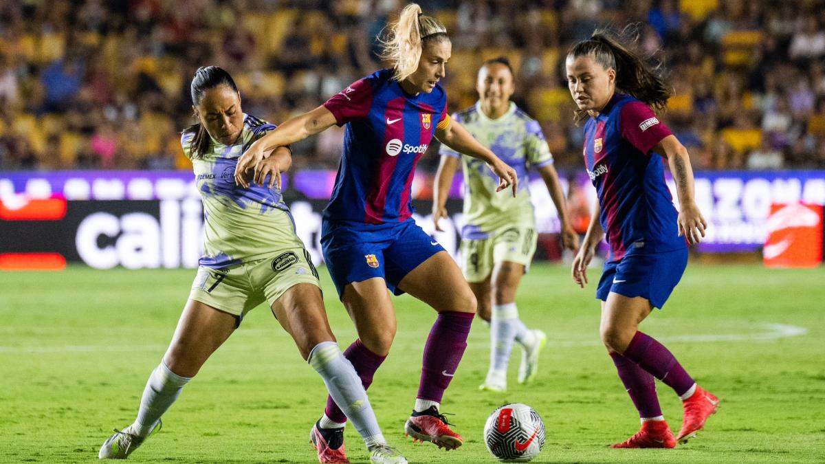 Tigres Femenil vs Barcelona Femenil | VIDEO: Resumen, goles y ganador del partido amistoso