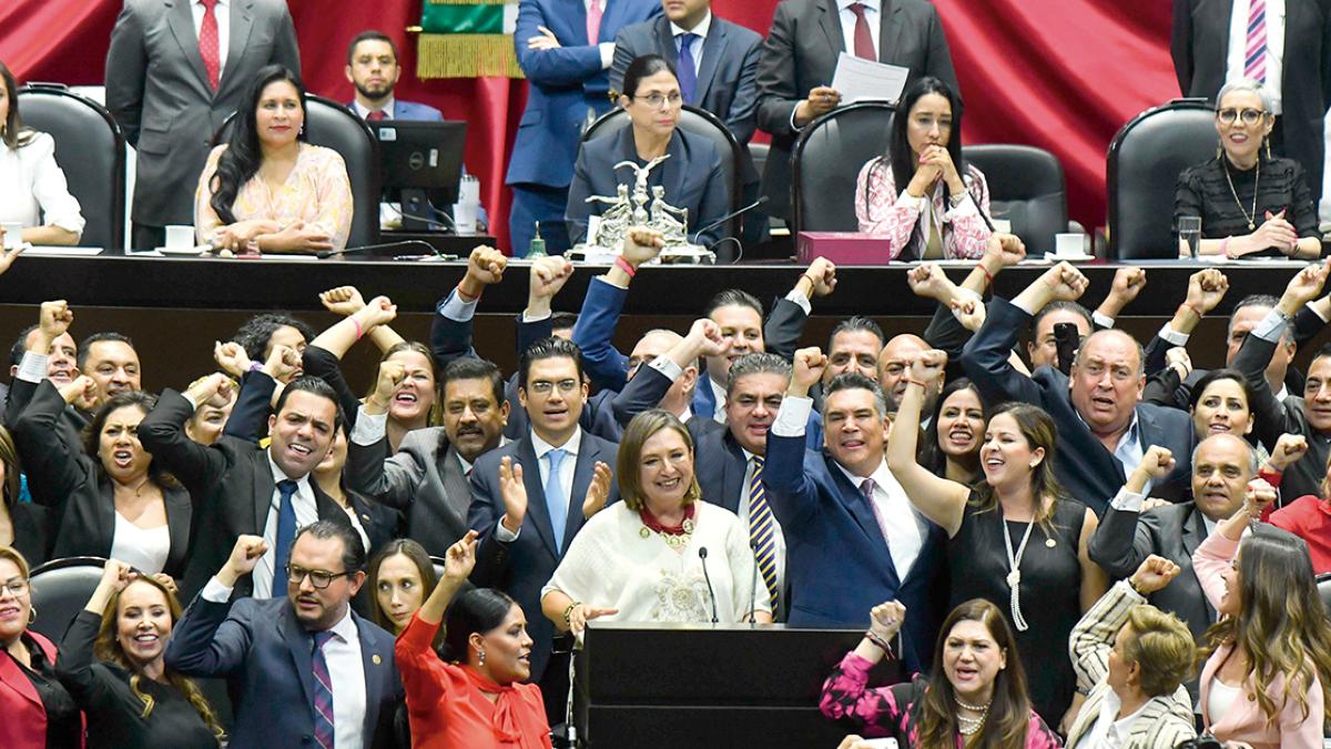 Se encienden ánimos electorales en inicio de periodo del Congreso