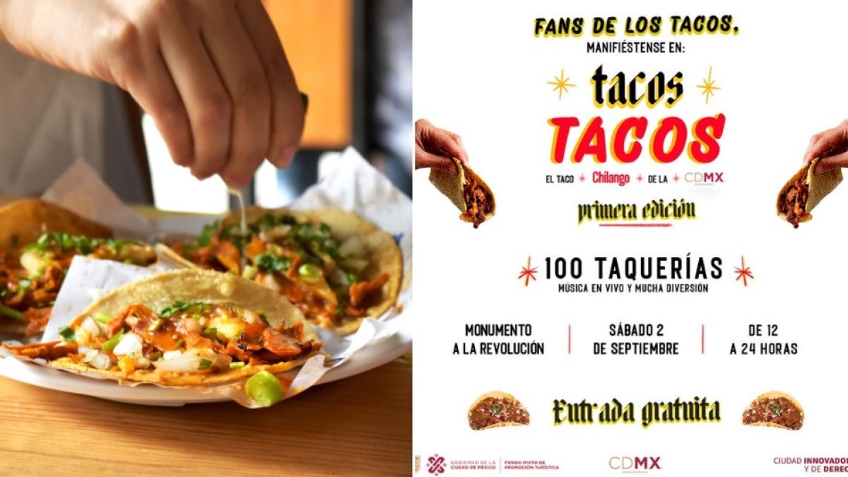 Taquitos y bailongo con Sonido La Changa en Revolución: así será el festival ‘Tacos Tacos’