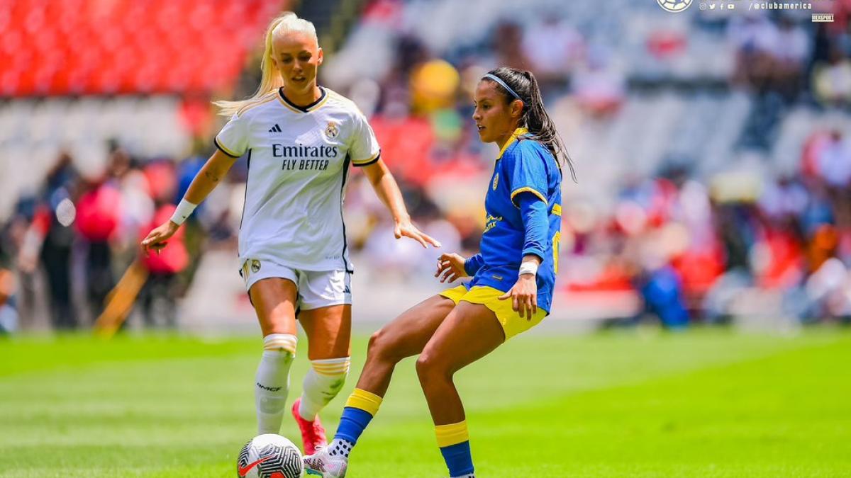 América Femenil vs Real Madrid Femenil | VIDEO: Resumen, goles y ganador del partido amistoso