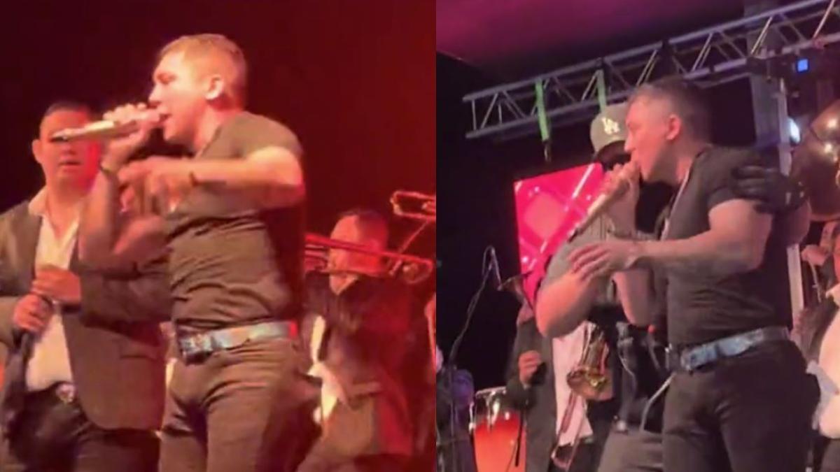 VIDEO | Sacan a Edwin Luna del escenario porque había 'personas armadas' en pleno concierto