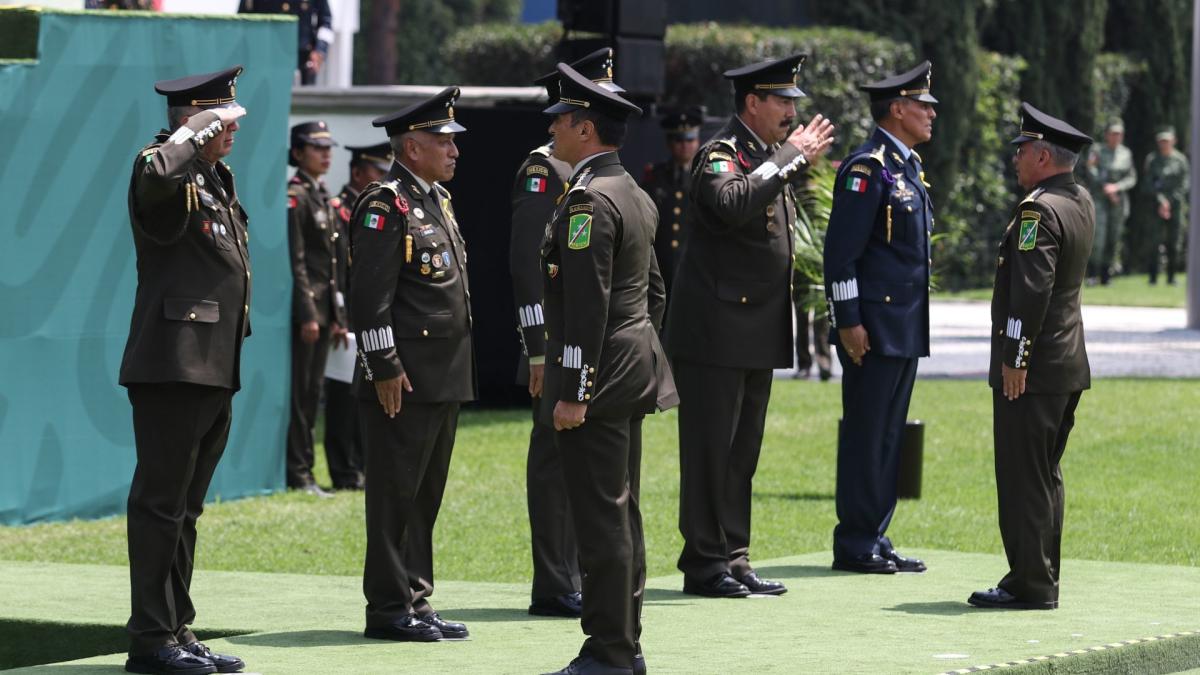 Cambios en Sedena. Luis Cresencio Sandoval toma protesta a 4 nuevos mandos