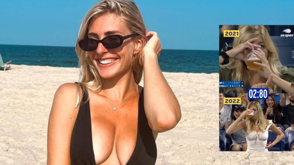 US OPEN: Megan Lucky, la hermosa y viral chica de la cerveza; así luce en la actualidad