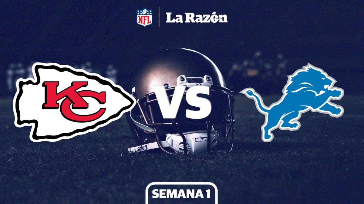 Kansas City Chiefs vs Detroit Lions: Horario y canal dónde ver EN VIVO el juego de Semana 1 GRATIS