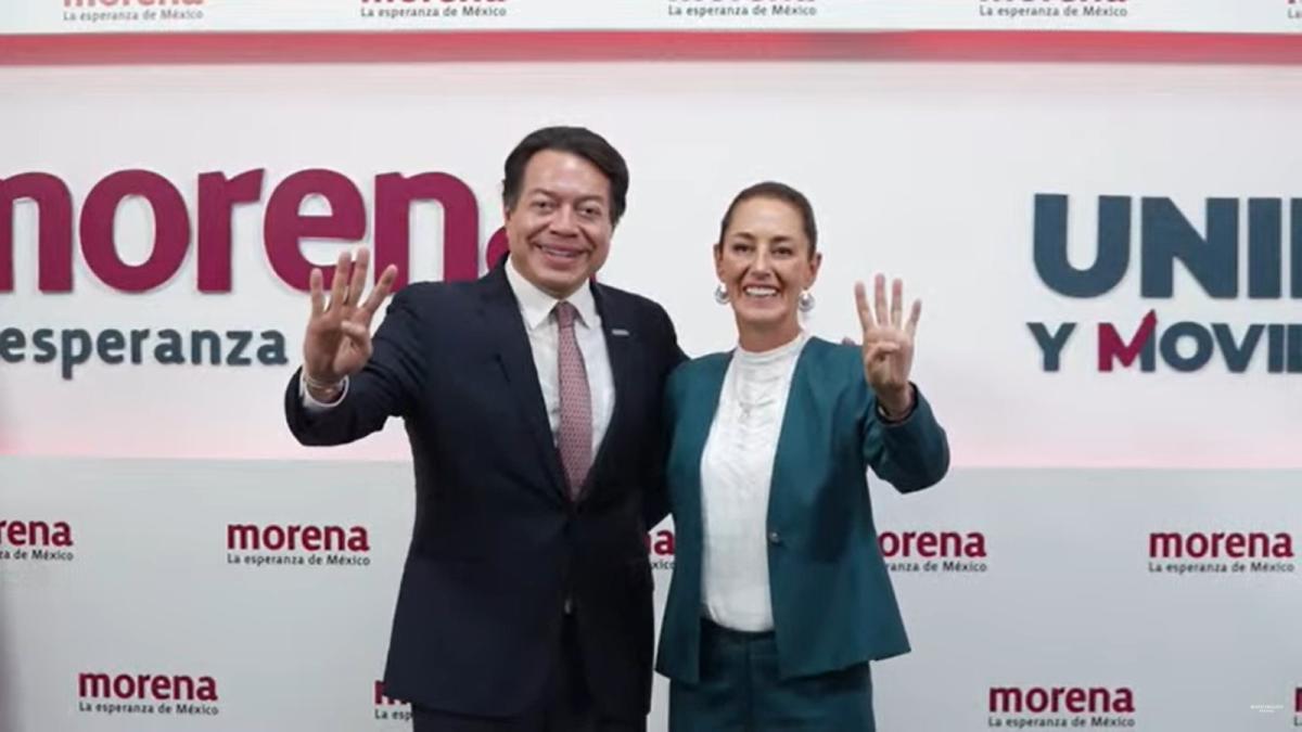 'Está nuestra mano tendida para Marcelo': Claudia Sheinbaum; pide unidad ante 'nuevo proceso'