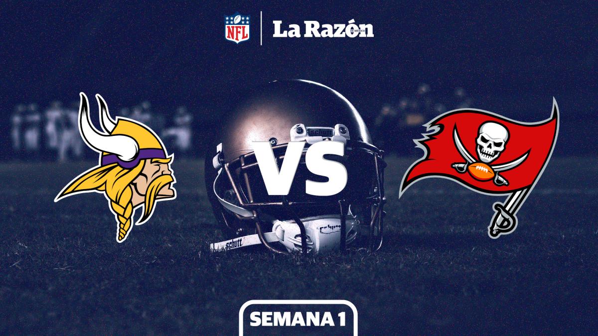 Minnesota Vikings vs Tampa Bay Buccaneers: Horario y canal dónde ver EN VIVO el juego de Semana 1 GRATIS