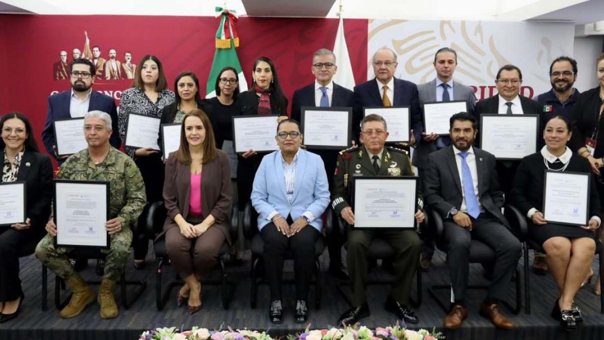 SSPC entrega constancias de certificación a 13 Centros de Evaluación y Control de Confianza