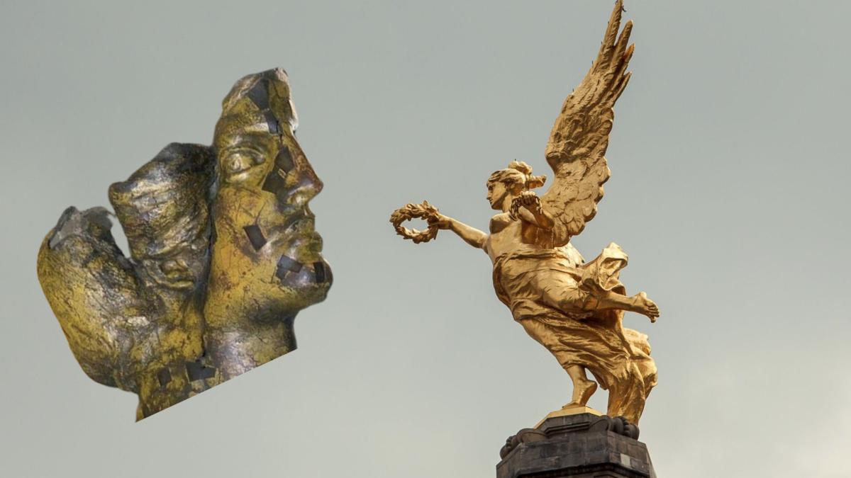 ¿En dónde se esconde la cabeza original del Ángel de la Independencia?