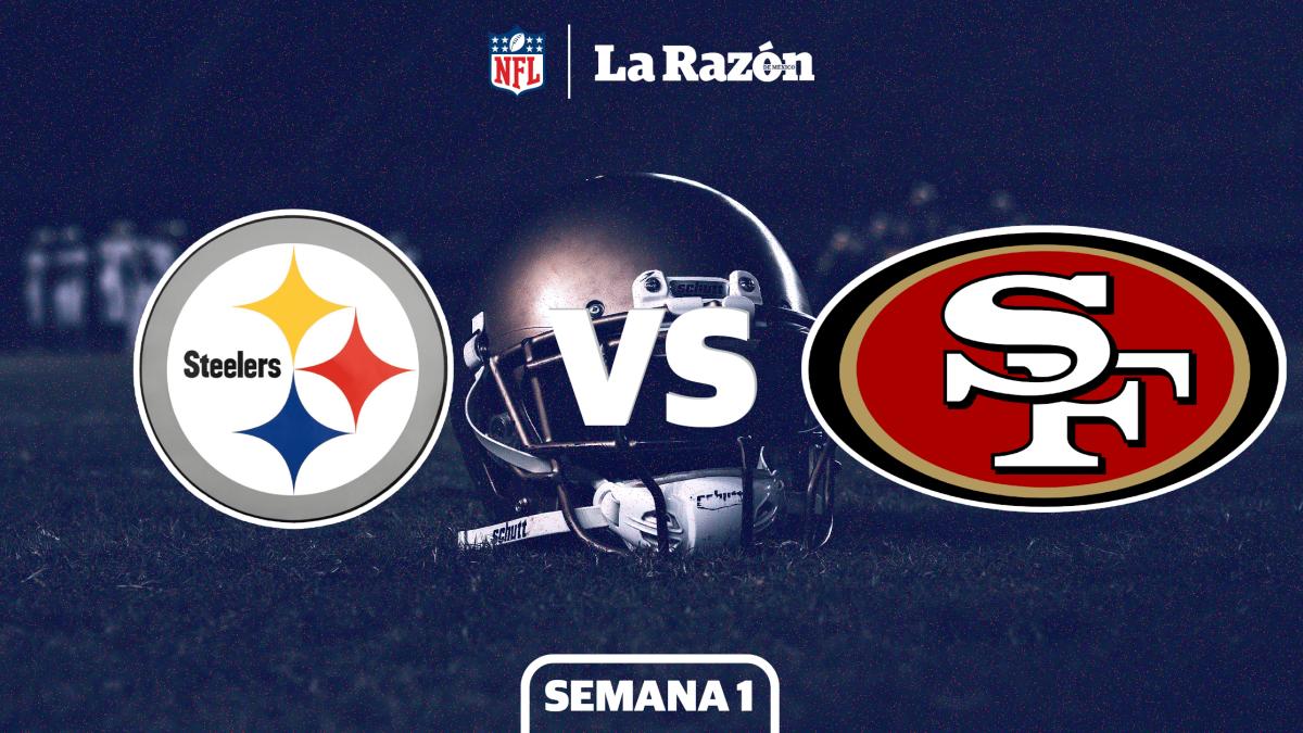 Pittsburgh Steelers vs San Francisco 49ers: Horario y canal dónde ver EN VIVO el juego de Semana 1 GRATIS