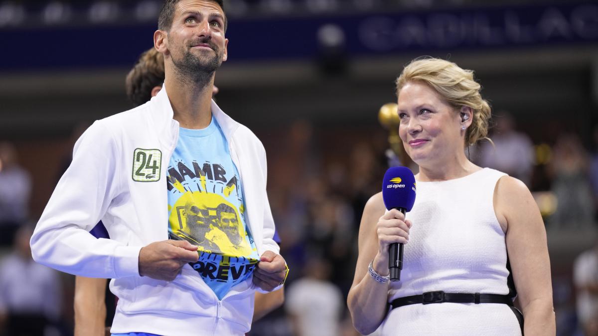 US Open 2023: Novak Djokovic y el emotivo homenaje a Kobe Bryant que cautiva al mundo