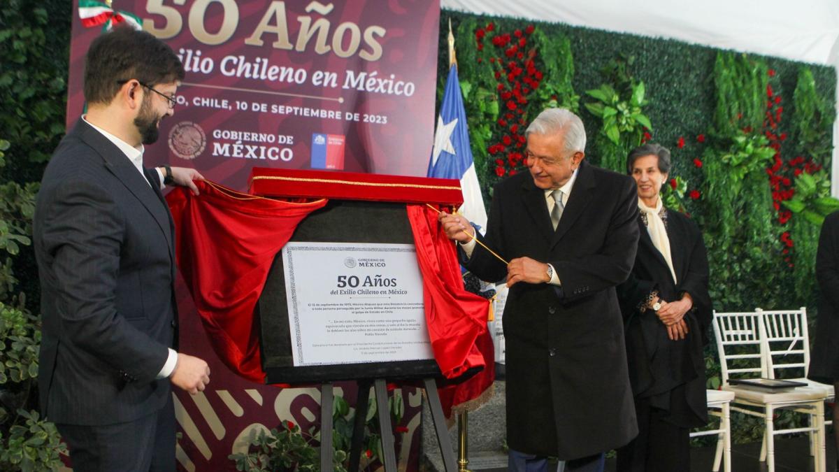 AMLO participa en conmemoración por 50 años del golpe de Estado en Chile