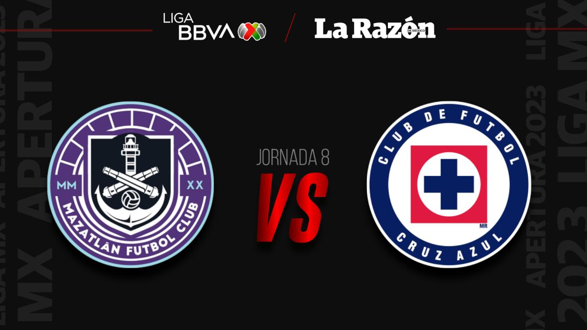 Mazatlán vs Cruz Azul | Liga MX: ¿Dónde y a qué hora VER el partido de la Jornada 8 EN VIVO y GRATIS?