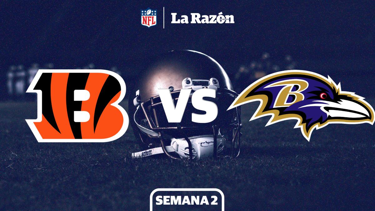 Cincinnati Bengals vs Baltimore Ravens: Horario y canal dónde ver EN VIVO el juego de Semana 2 GRATIS