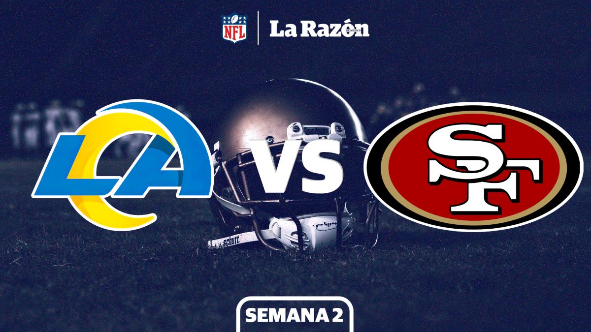 Los Angeles Rams vs San Francisco 49ers: Horario y canal dónde ver EN VIVO el juego de Semana 2 GRATIS