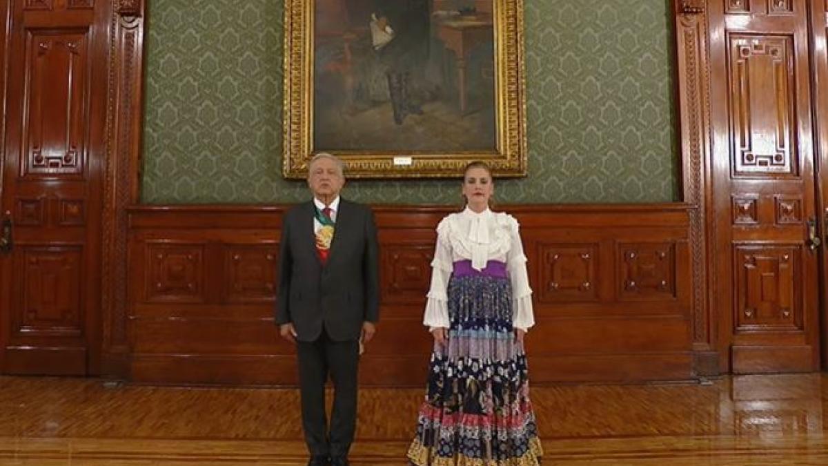 Este es el vestido que Beatriz Gutiérrez Müller usó en el Grito de Independencia de 2023