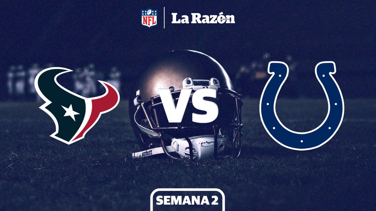 Houston Texans vs Indianapolis Colts: Horario y canal dónde ver EN VIVO el juego de Semana 2 GRATIS