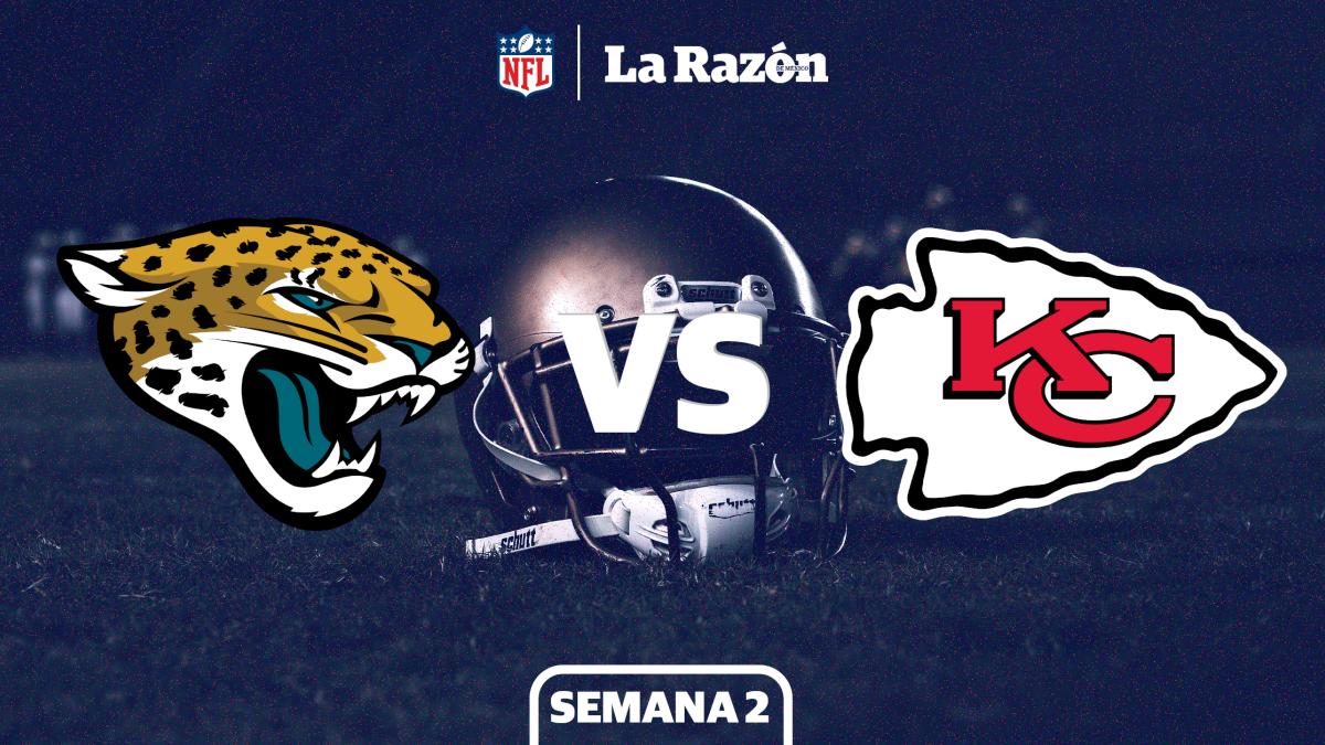 Jacksonville Jaguars vs Kansas City Chiefs: Horario y canal dónde ver EN VIVO el juego de Semana 2 GRATIS