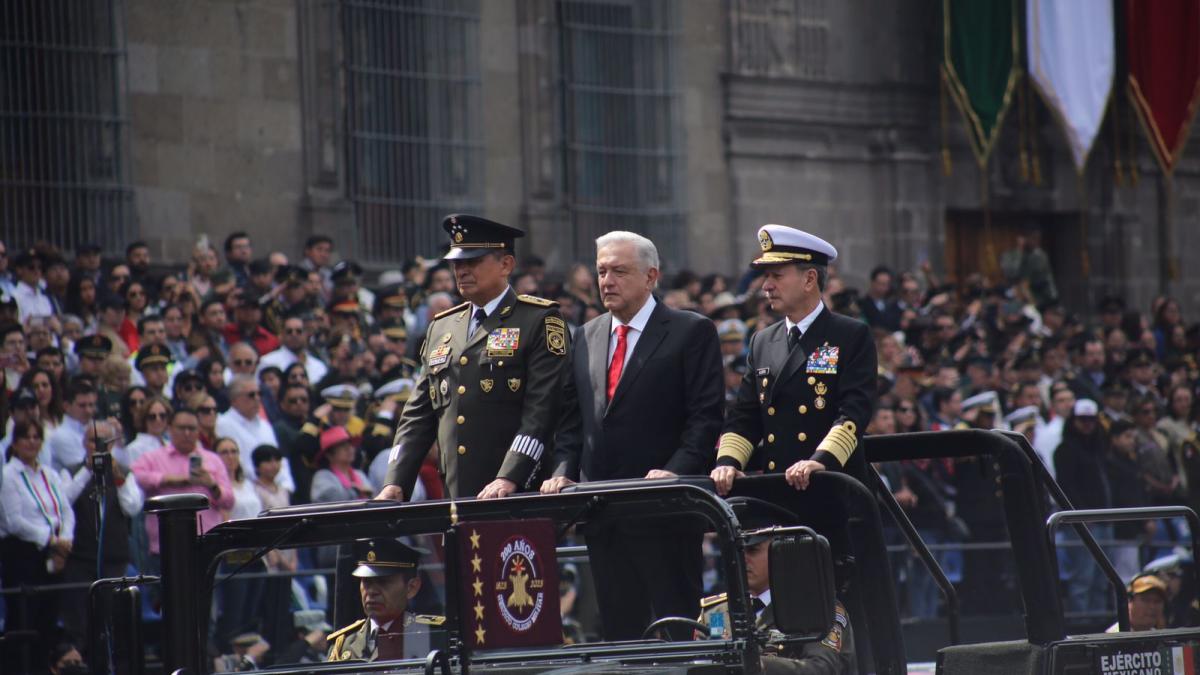 FOTOS del desfile 2023: Concluye parada militar en el Zócalo "sin novedad"