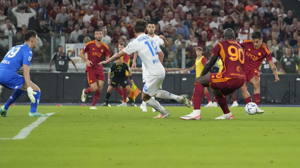 Dybala y Lukaku provocan un 7-0 para La Roma