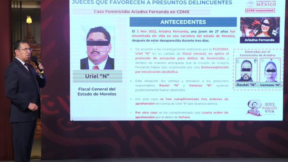 FGR atrae caso de exfiscal de Morelos por presunta tortura a 'El Diablo'