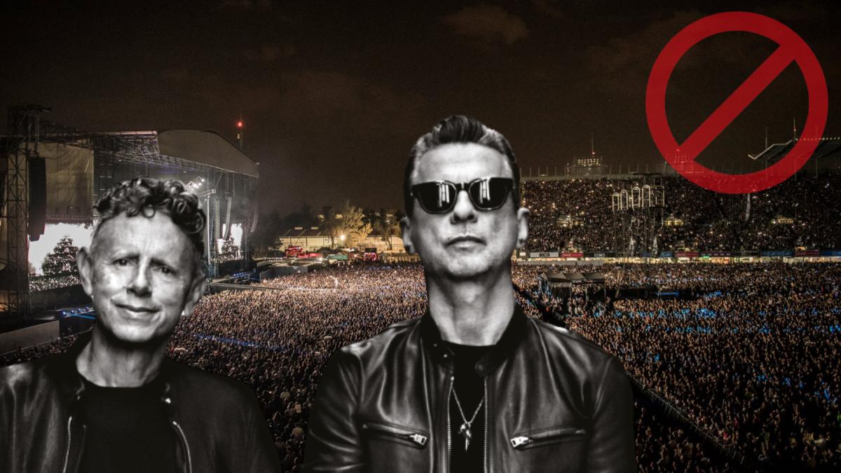 Esto es lo que no puedes NI DE CHISTE meter al concierto de Depeche Mode en el Foro Sol