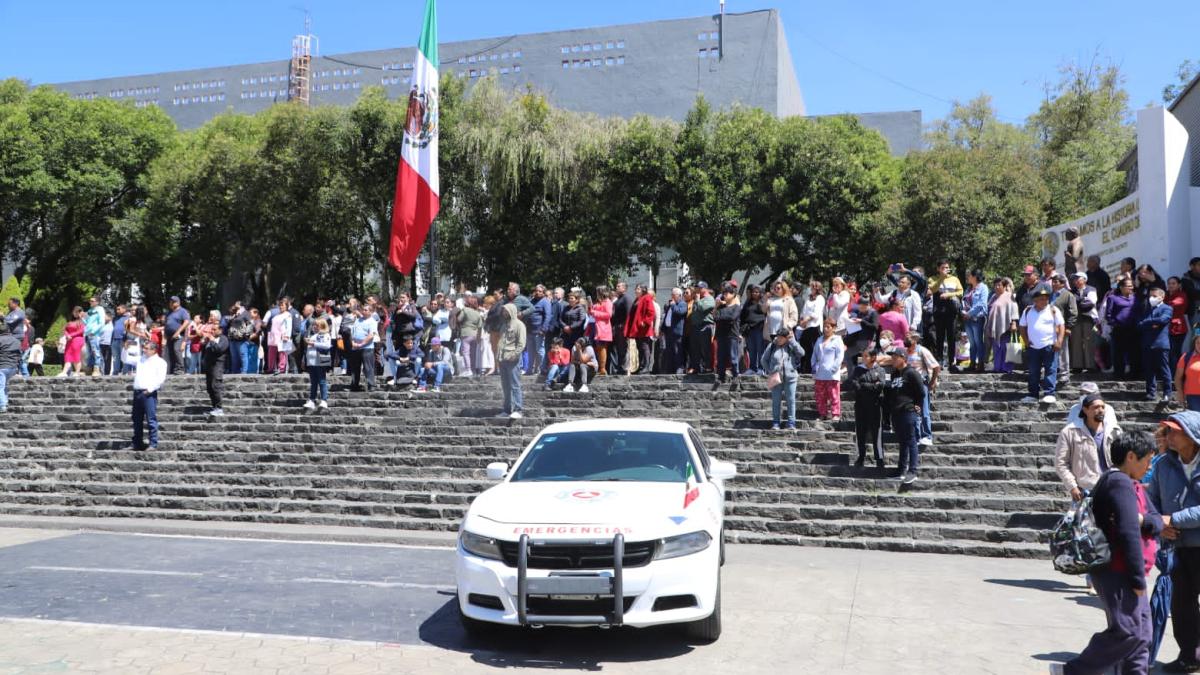 Saldo blanco y más de mil participantes en simulacros de la alcaldía Cuajimalpa