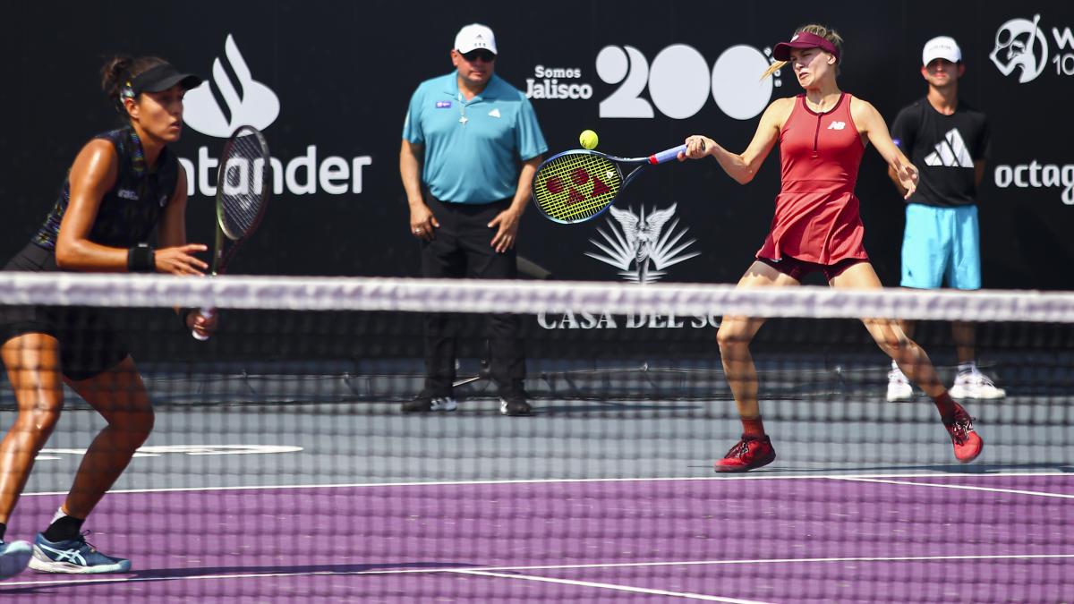 WTA Guadalajara Open AKRON 2023: Mexicana Fernanda Navarro pierde en la ronda de 32 de dobles