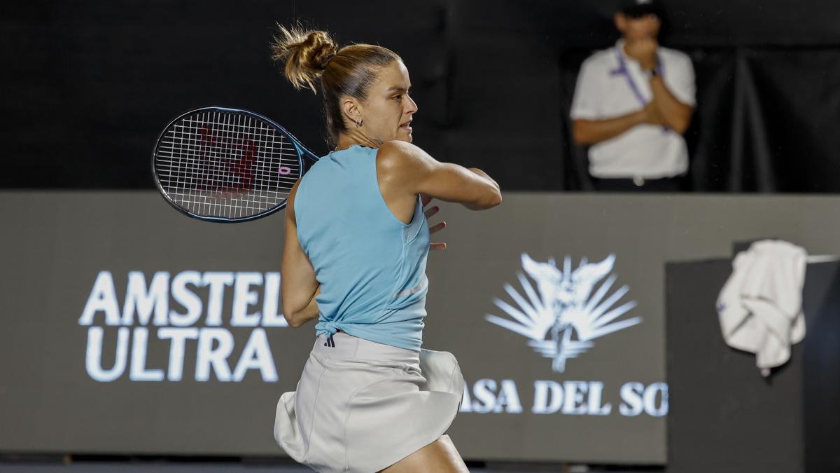 WTA Guadalajara Open AKRON 2023: Maria Sakkari se impone a Storm Hunter y avanza a octavos de final