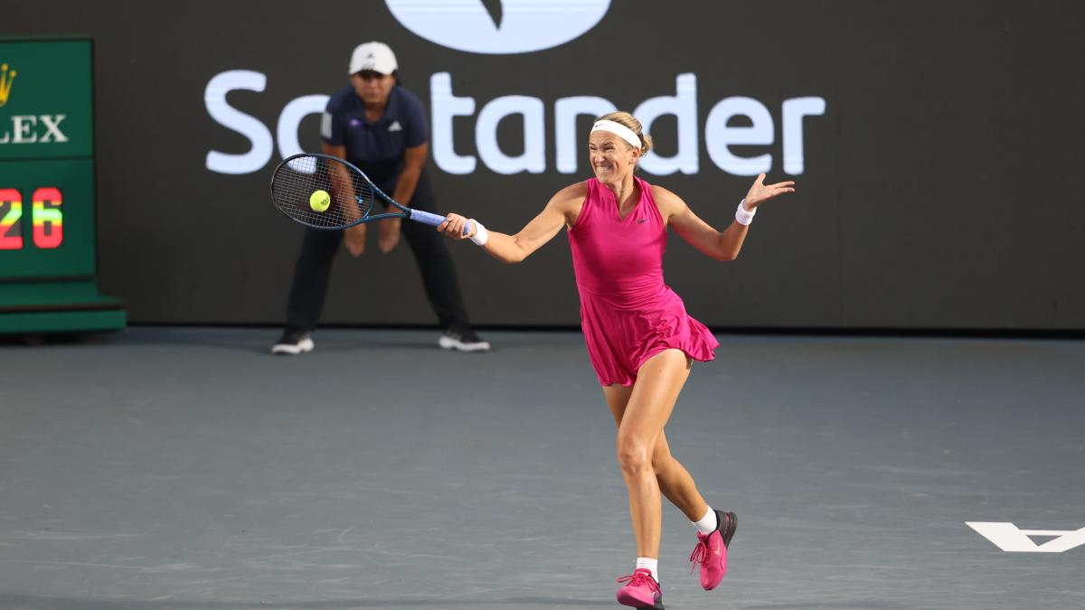 WTA Guadalajara Open AKRON 2023: Victoria Azarenka supera a Veronika Kudermétova y sigue con vida