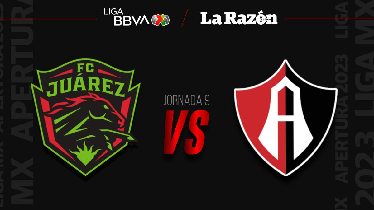 Juárez vs Atlas | Liga MX: ¿Dónde y a qué hora pasan el partido de la Jornada 9 EN VIVO y GRATIS?