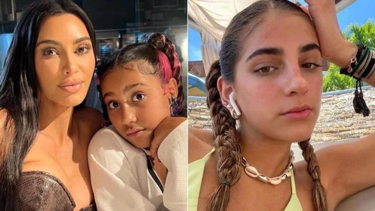 Se burlan de Mar de Regil porque la hija de Kim Kardashian pinta mejor que ella (FOTO)