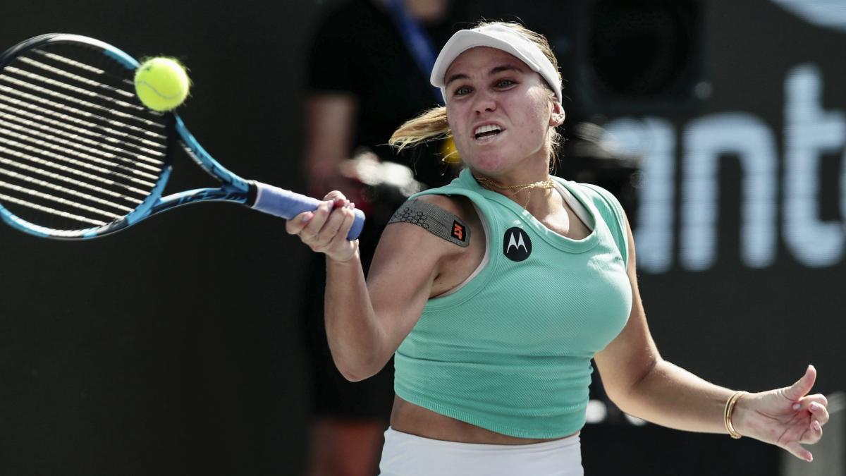 WTA Guadalajara Open AKRON 2023: Sofia Kenin elimina a Leylah Fernandez y es la primera semifinalista