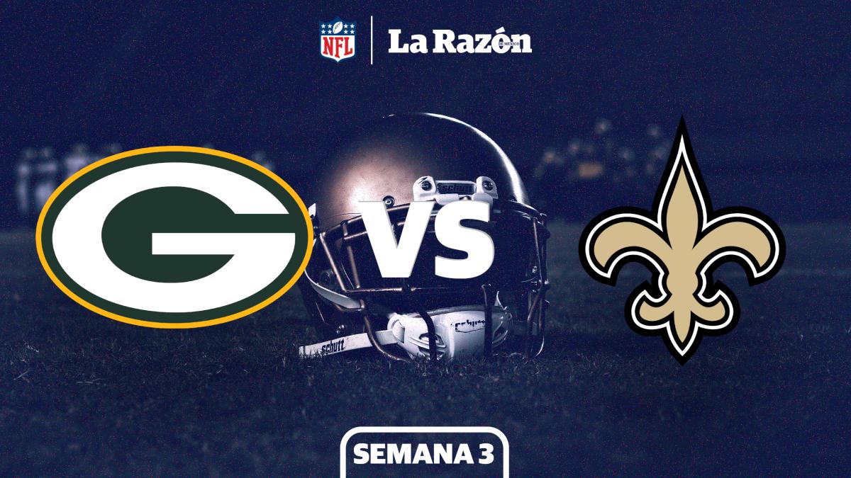 Green Bay Packers vs New Orleans Saints | Horario y canal dónde ver EN VIVO el juego de Semana 3 GRATIS