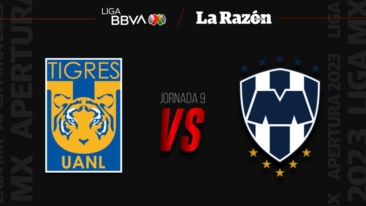 Tigres vs Monterrey: Hora y en qué canal pasan EN VIVO el partido de la Jornada 9 del Apertura 2023