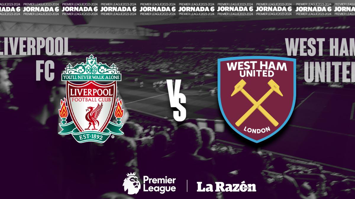 Liverpool vs West Ham United | Premier League: ¿Dónde y a qué hora VER el partido de la Jornada 6 EN VIVO gratis?