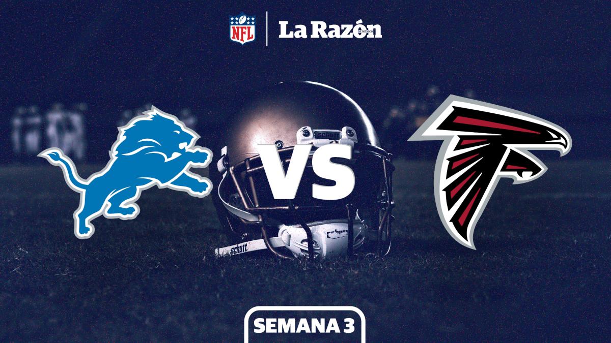 Detroit Lions vs Atlanta Falcons | Horario y canal dónde ver EN VIVO el juego de Semana 3 GRATIS