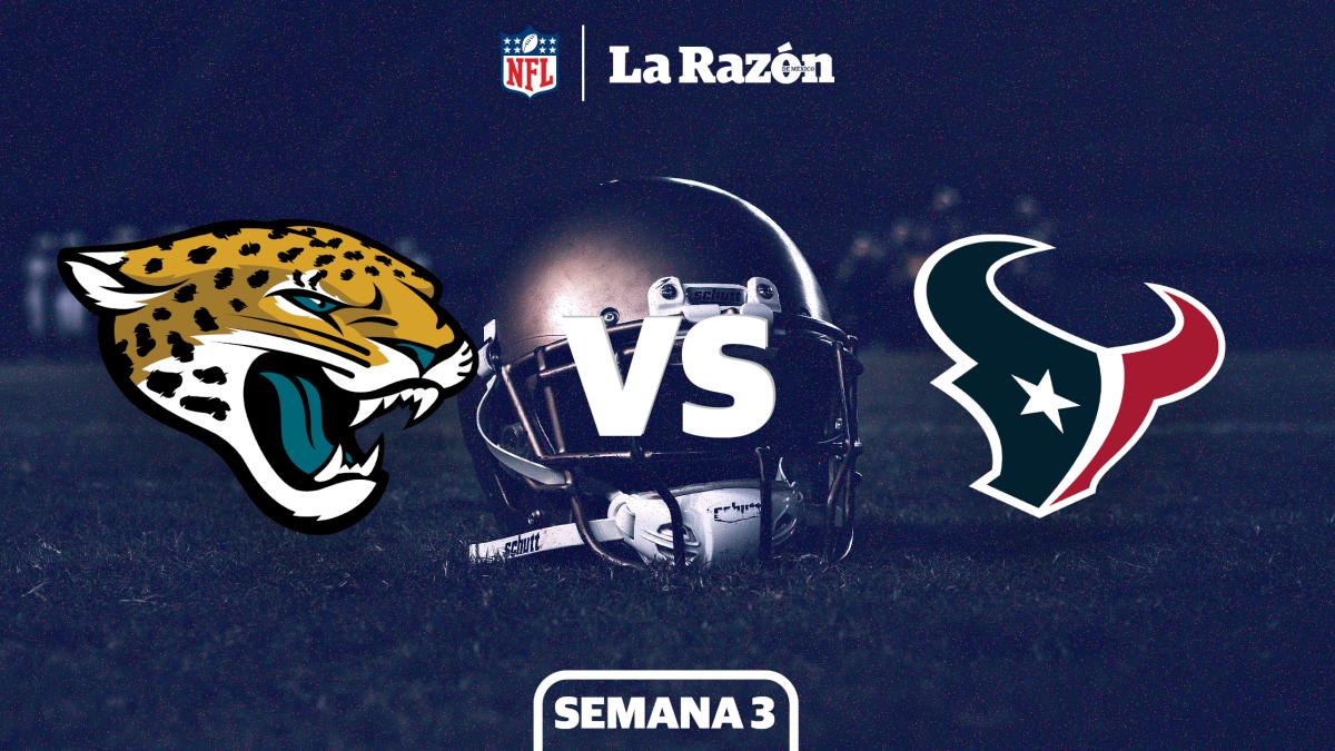 Jacksonville Jaguars vs Houston Texans | Horario y canal dónde ver EN VIVO el juego de Semana 3 GRATIS