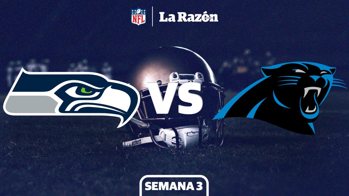 Carolina Panthers vs Seattle Seahawks: Horario y canal dónde ver EN VIVO el juego de Semana 3 de la NFL GRATIS