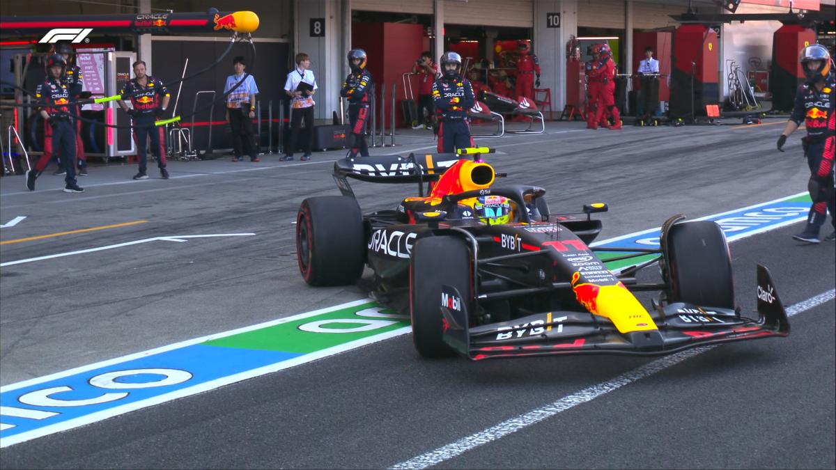 F1 | VIDEO: Checo Pérez abandona el GP de Japón; Resumen y ganador de la carrera