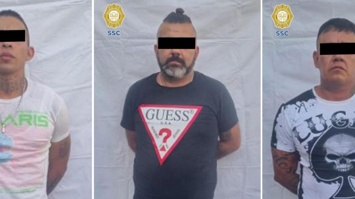 Capturan a 3 acusados de extorsionar a operadores de transporte en CDMX