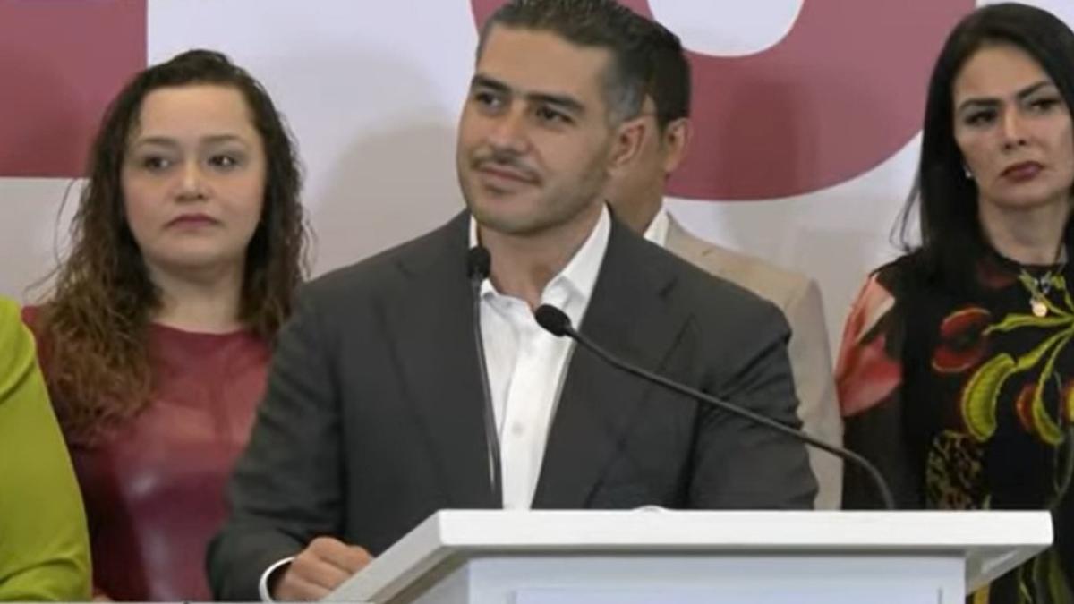 Omar García Harfuch se registra para competir por candidatura de Morena a jefatura de Gobierno de CDMX