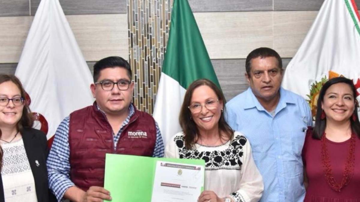 Rocío Nahle se registra para buscar gubernatura de Veracruz por Morena