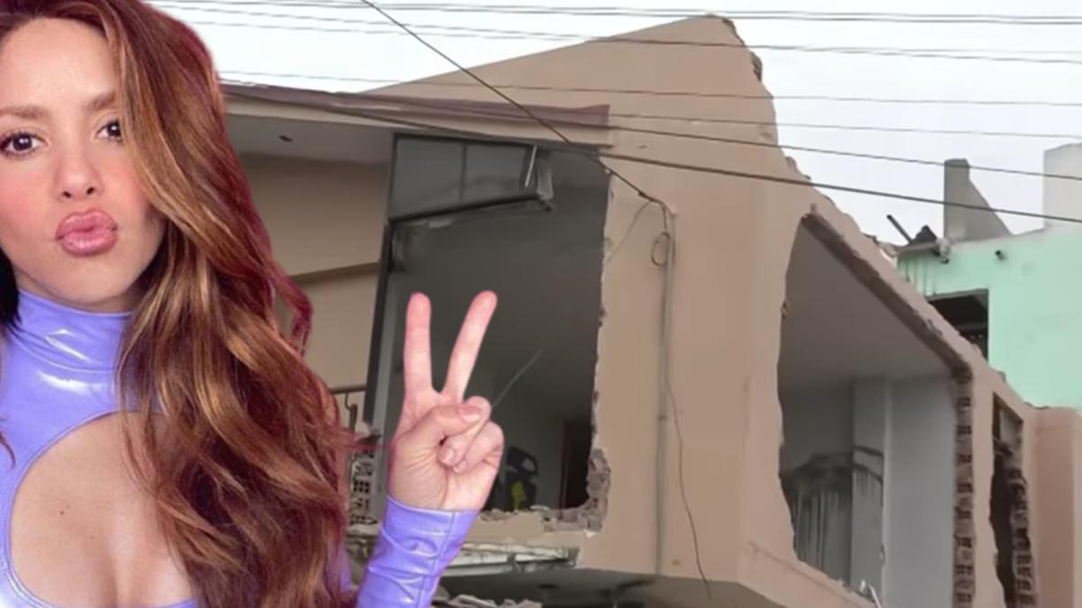 Ni Shak se atrevió a tanto: mujer destruye casa que construyó en terreno de su exsuegro