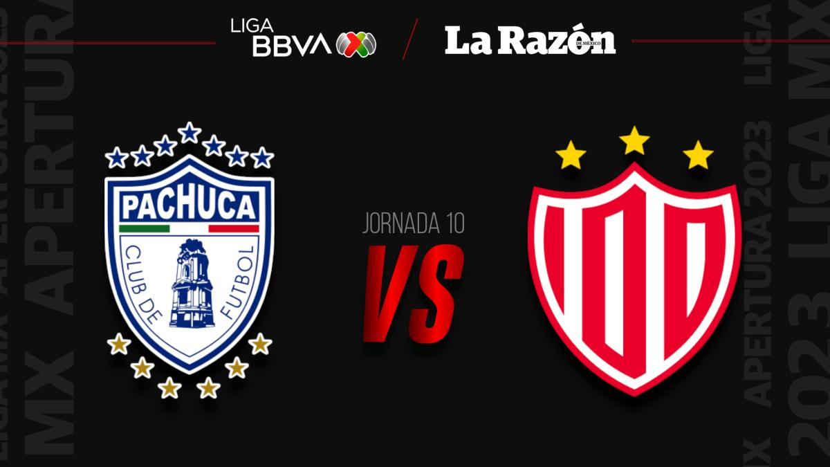 Pachuca vs Necaxa: Hora y en qué canal pasan EN VIVO el partido de la Jornada 10 del Apertura 2023