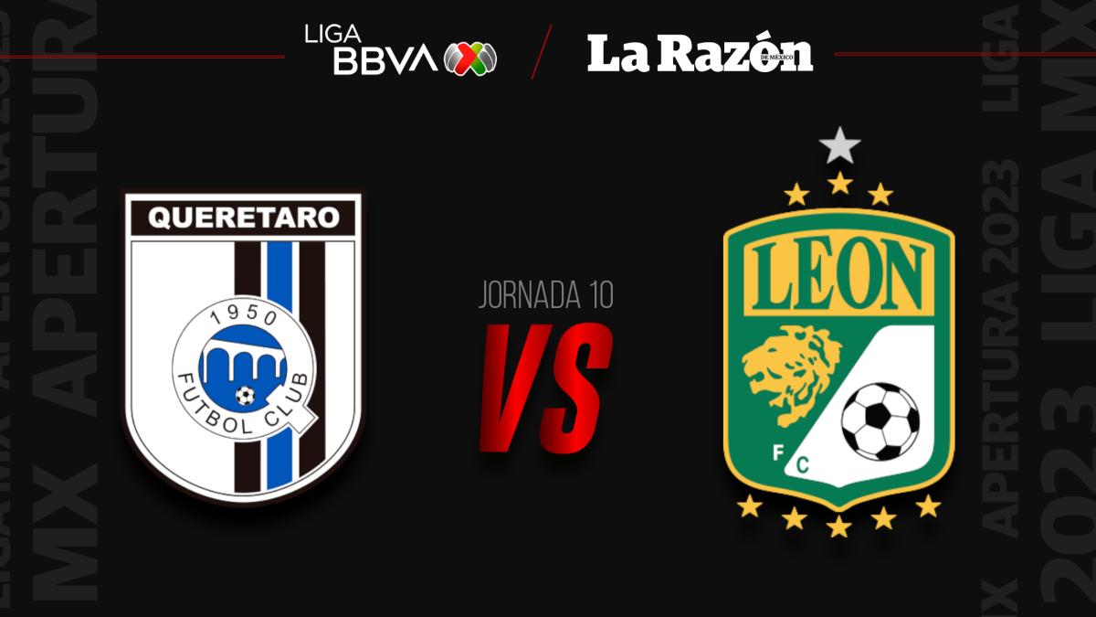 Querétaro vs León | Liga MX: ¿Dónde y a qué hora pasan el partido de la Jornada 10 EN VIVO y GRATIS?