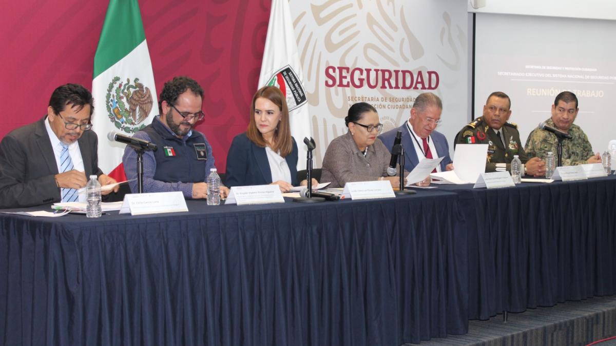 Llevan a cabo primera sesión ordinaria de la Conferencia Nacional de Seguridad Pública Municipal