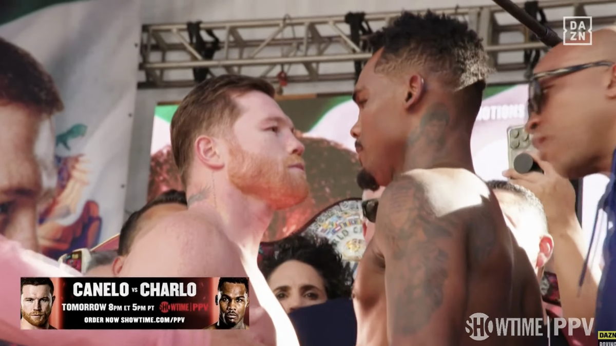 'Canelo' Álvarez vs Jermell Charlo: Todos los detalles del pesaje previo a la pelea en Las Vegas (VIDEO)